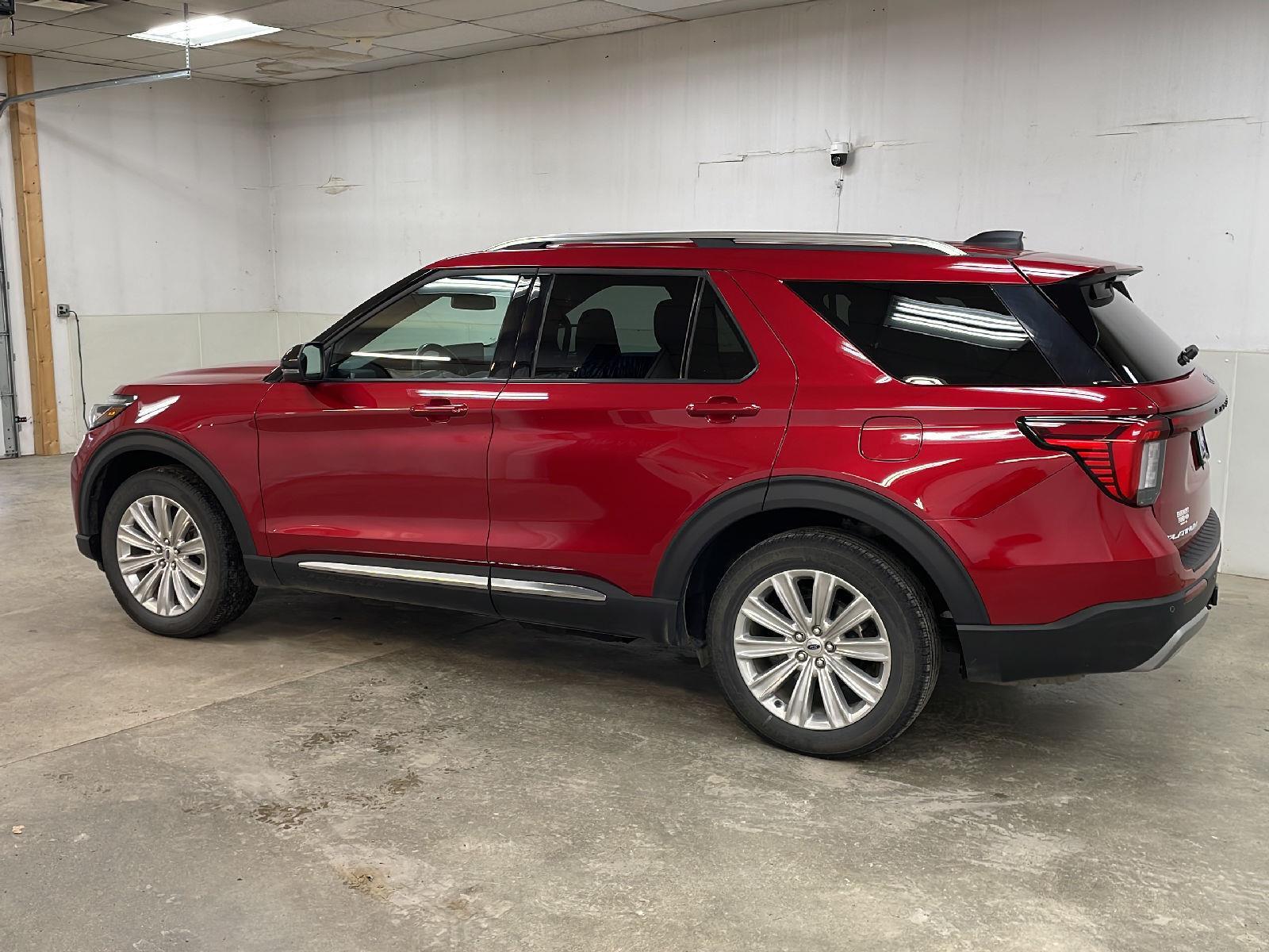 Used 2025 Ford Explorer Platinum with VIN 1FMUK8HH1SGA66938 for sale in Fairmont, Minnesota