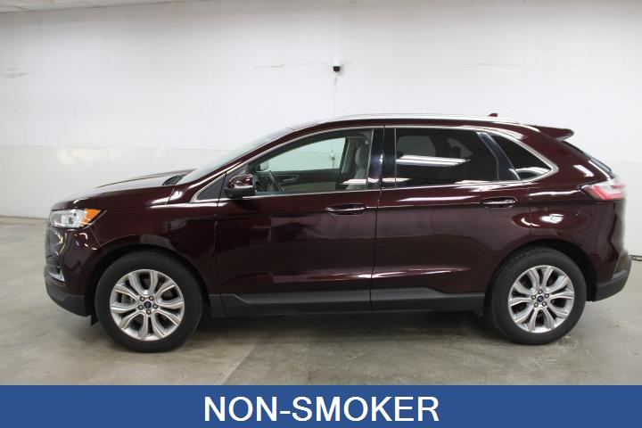 Used 2019 Ford Edge Titanium with VIN 2FMPK4K96KBC65076 for sale in Fairmont, Minnesota