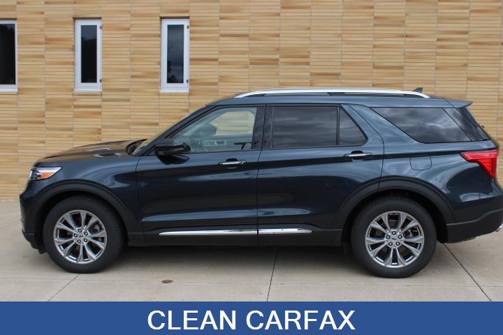 Used 2022 Ford Explorer Limited with VIN 1FMSK8FH6NGB19521 for sale in Fairmont, Minnesota