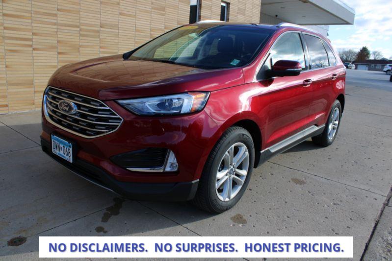 Used 2019 Ford Edge SEL with VIN 2FMPK4J91KBC63074 for sale in Fairmont, Minnesota