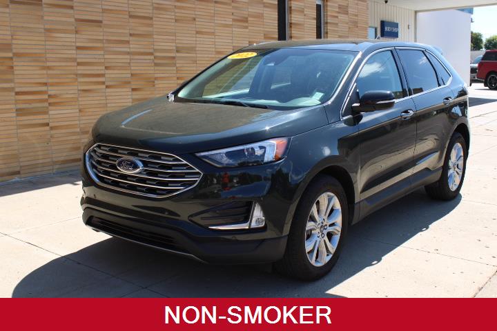 Used 2022 Ford Edge Titanium with VIN 2FMPK4K97NBA89059 for sale in Fairmont, MN