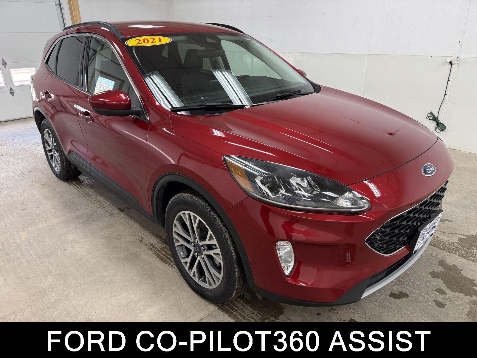 Used 2021 Ford Escape SEL with VIN 1FMCU9H91MUB30792 for sale in Fairmont, Minnesota