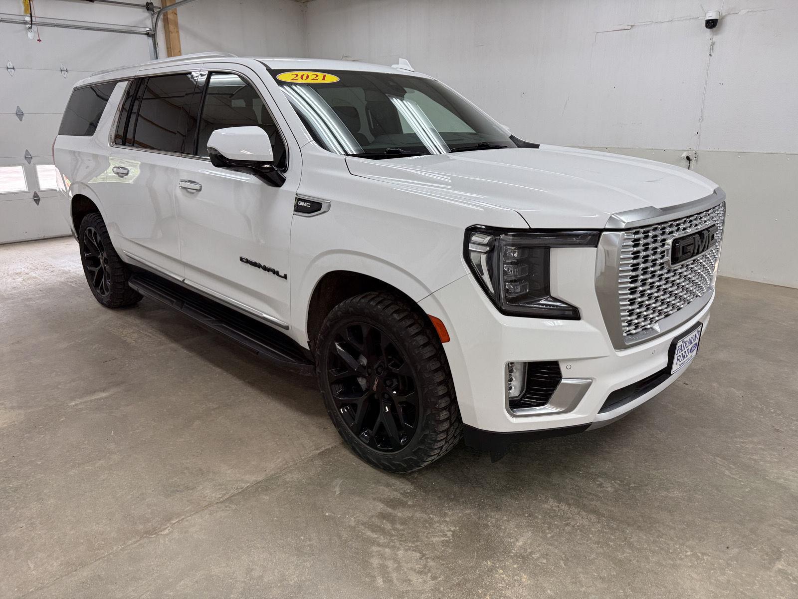 Used 2021 GMC Yukon XL Denali with VIN 1GKS2JKL5MR457974 for sale in Fairmont, Minnesota