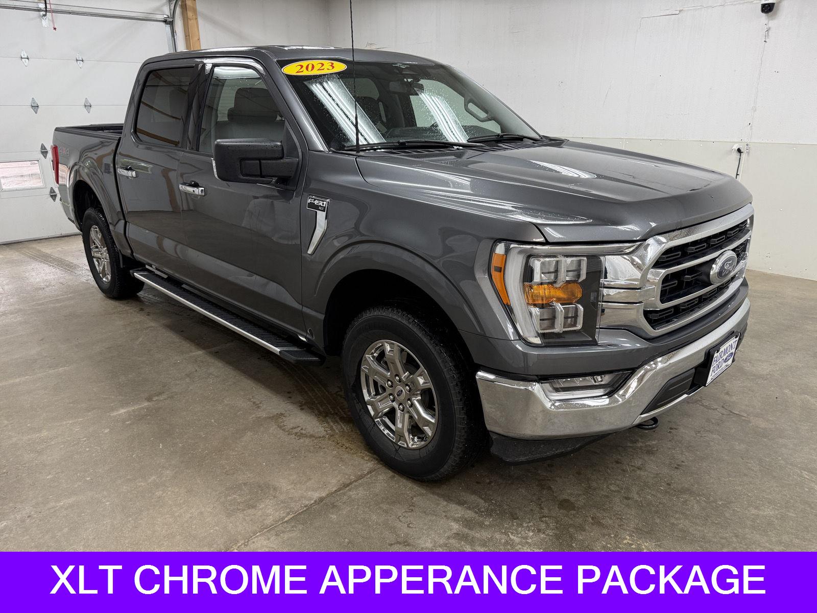 Used 2023 Ford F-150 XLT with VIN 1FTEW1EP0PFC21136 for sale in Fairmont, Minnesota