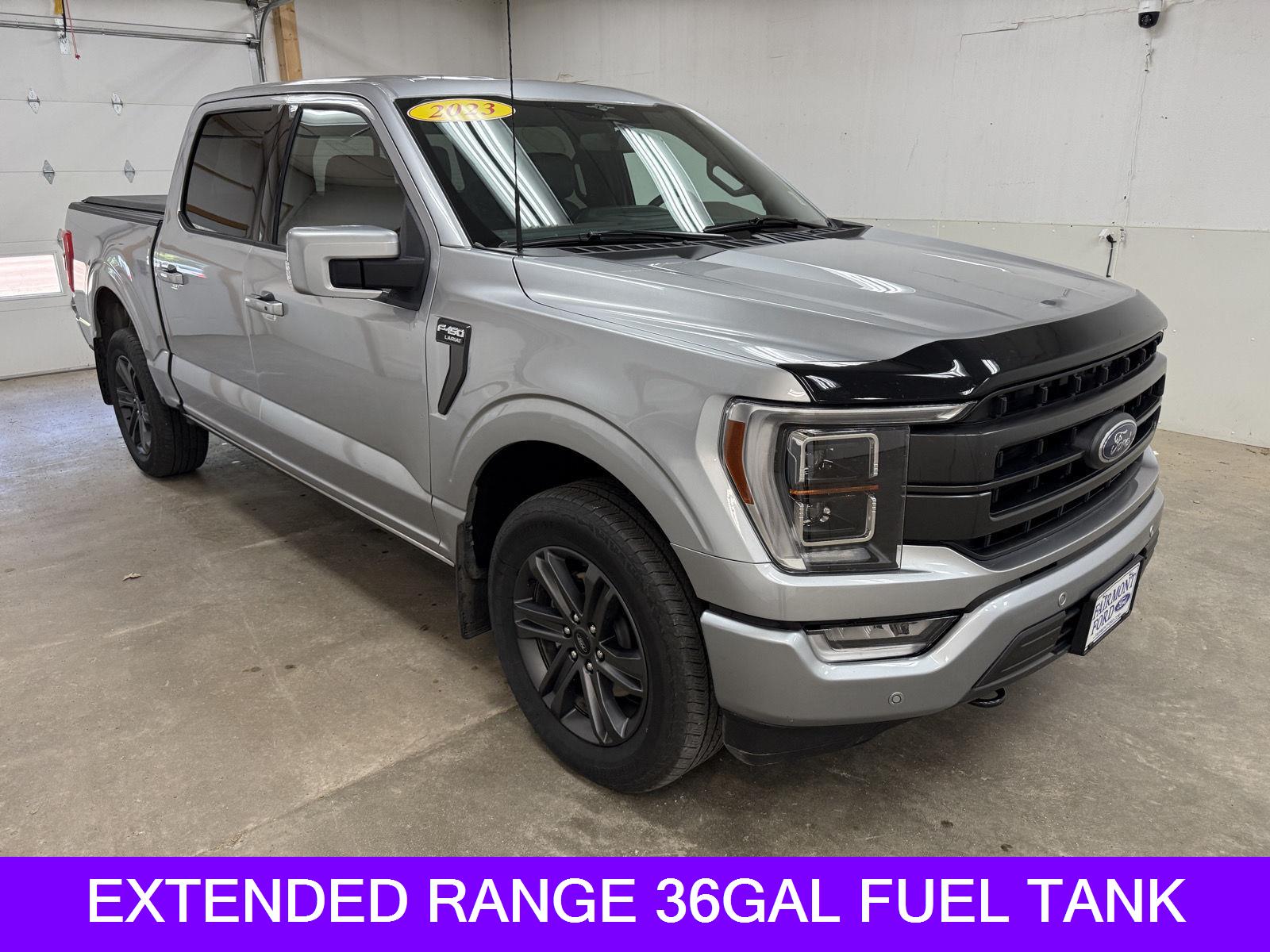 Used 2023 Ford F-150 Lariat with VIN 1FTFW1E54PFC73498 for sale in Fairmont, Minnesota