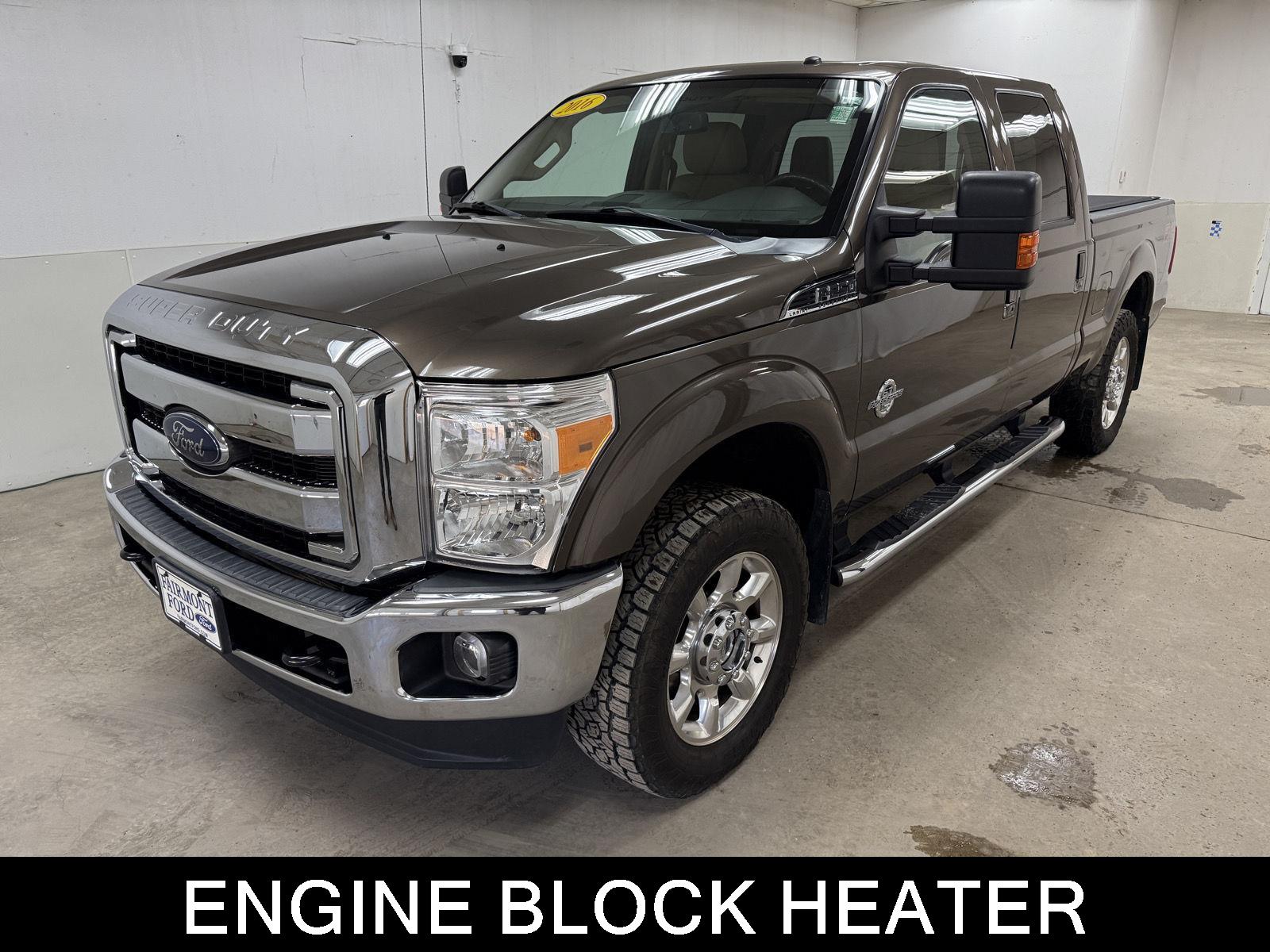 Used 2016 Ford F-250 Super Duty Lariat with VIN 1FT7W2BT1GEA11523 for sale in Fairmont, Minnesota
