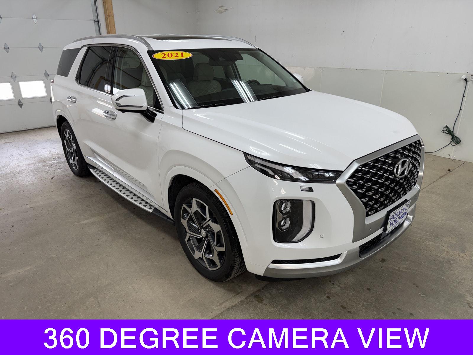 Used 2021 Hyundai Palisade Calligraphy with VIN KM8R7DHE3MU288651 for sale in Fairmont, Minnesota