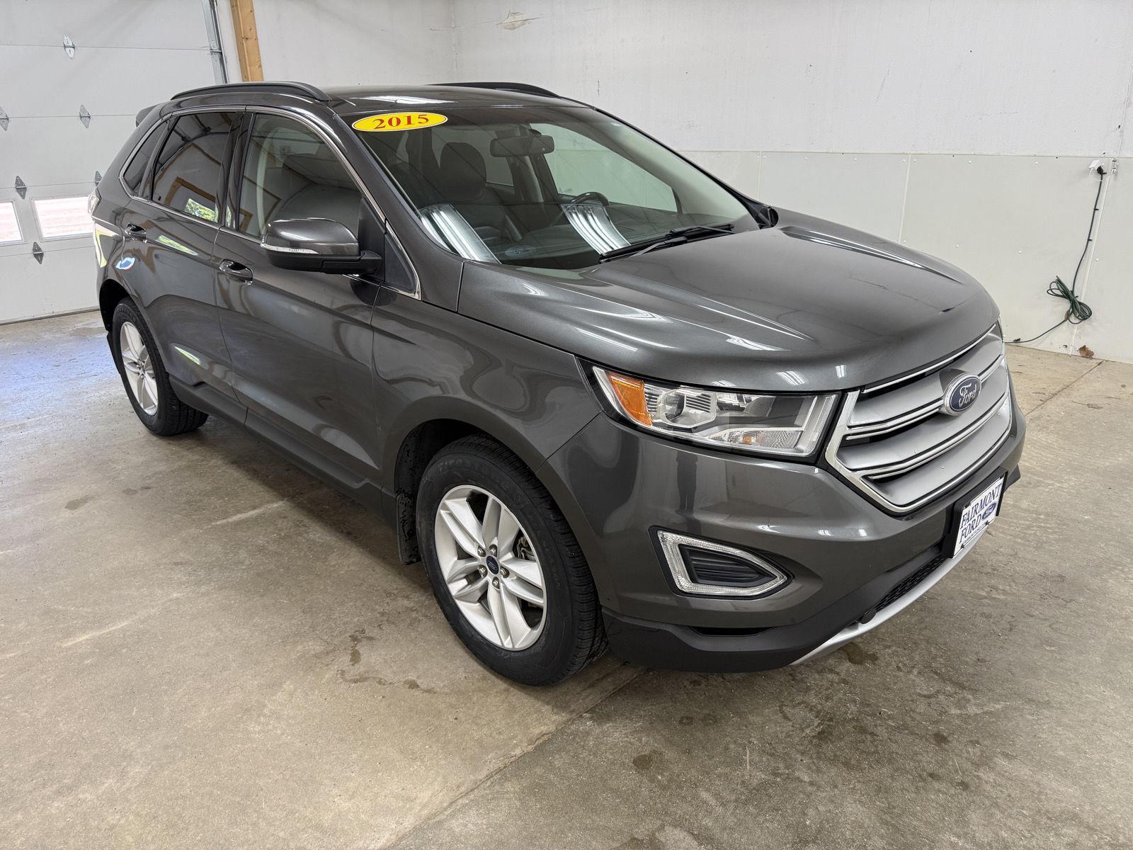 Used 2015 Ford Edge SEL with VIN 2FMTK3J95FBB21177 for sale in Fairmont, Minnesota