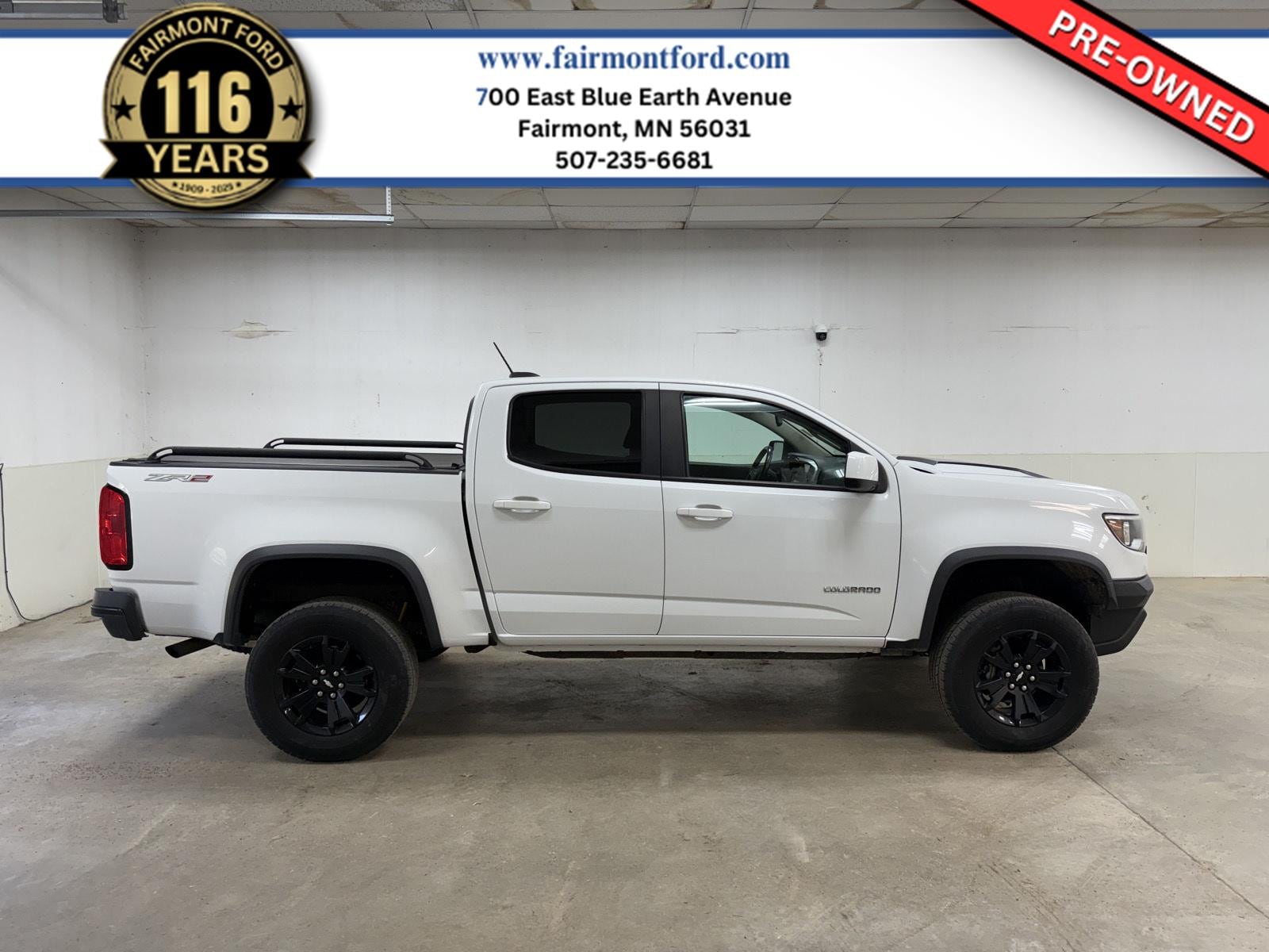 Used 2018 Chevrolet Colorado ZR2 with VIN 1GCGTEEN9J1232485 for sale in Fairmont, Minnesota