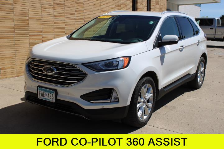 Used 2020 Ford Edge Titanium with VIN 2FMPK4K96LBB28656 for sale in Fairmont, MN