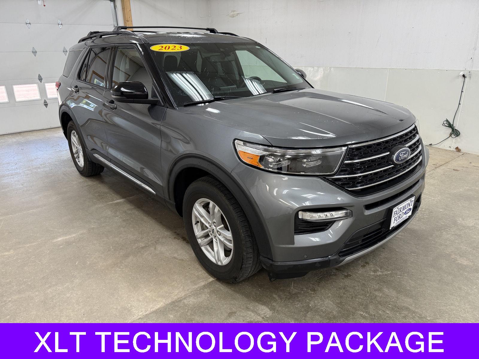 Used 2023 Ford Explorer XLT with VIN 1FMSK8DH6PGC15543 for sale in Fairmont, Minnesota