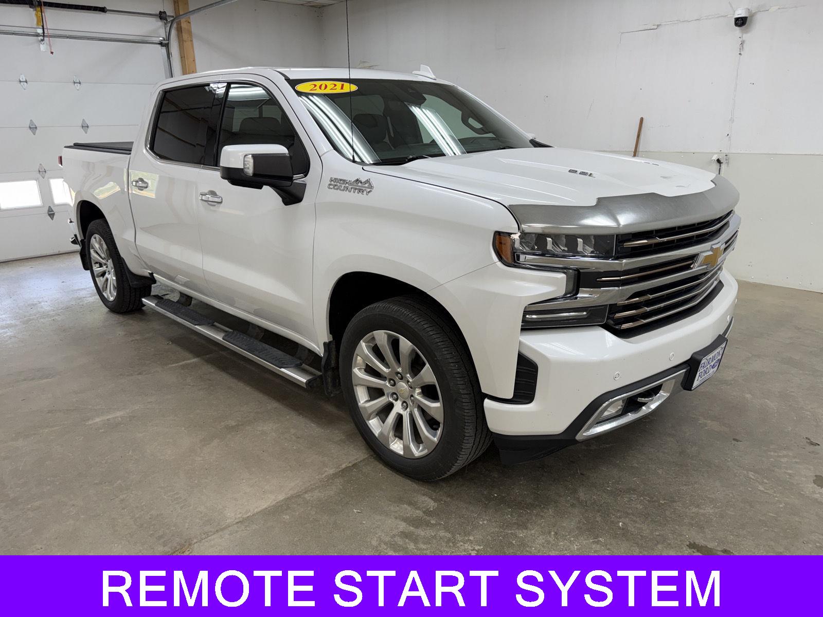 Used 2021 Chevrolet Silverado 1500 High Country with VIN 3GCUYHEL9MG169494 for sale in Fairmont, Minnesota