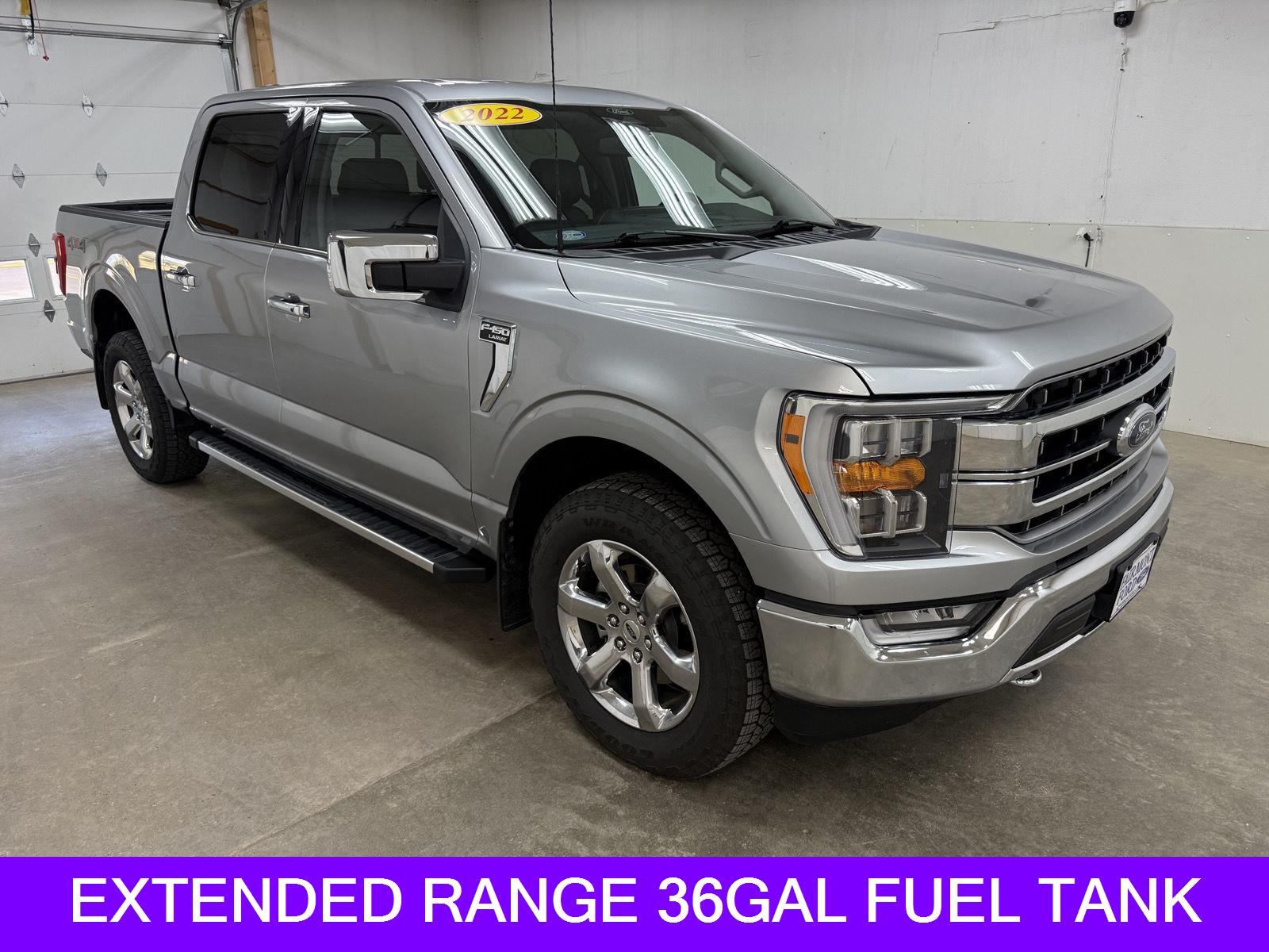 Certified 2022 Ford F-150 Lariat with VIN 1FTFW1E80NKE75589 for sale in Fairmont, Minnesota