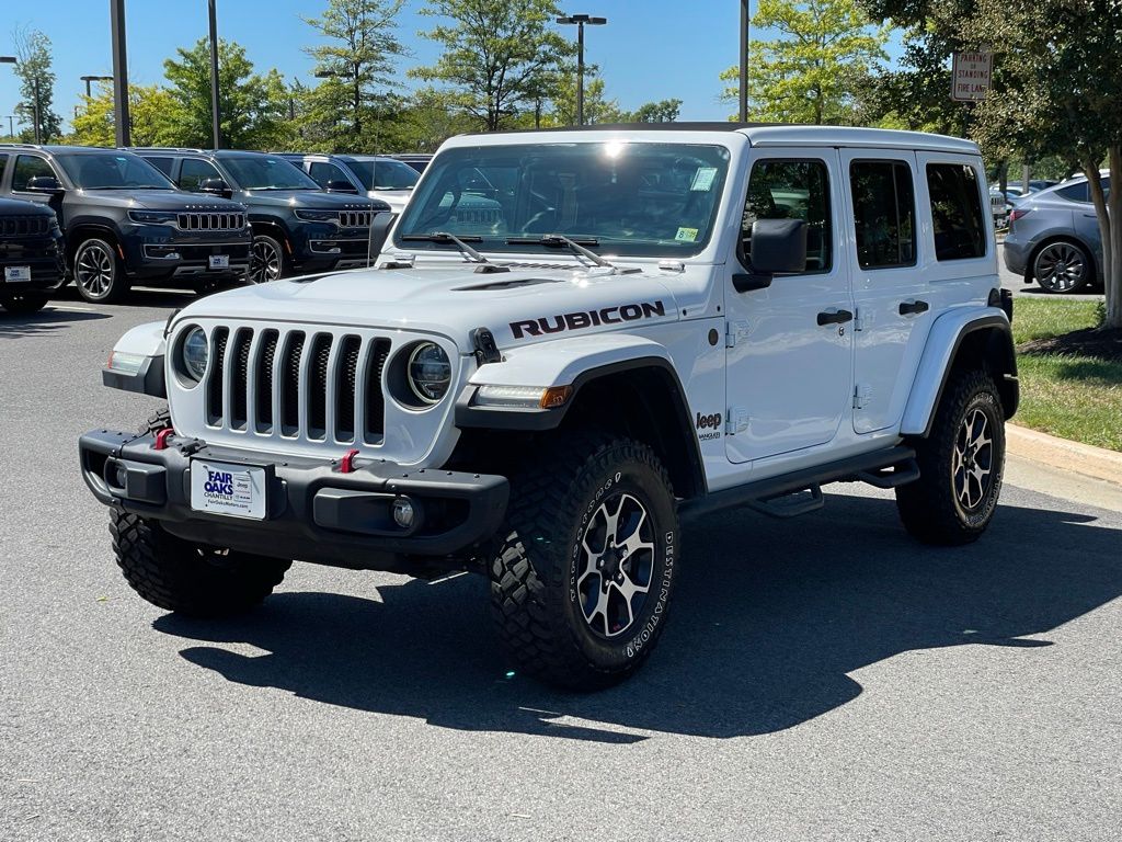 Certified 2019 Jeep Wrangler Unlimited Rubicon with VIN 1C4HJXFG9KW567997 for sale in Chantilly, VA