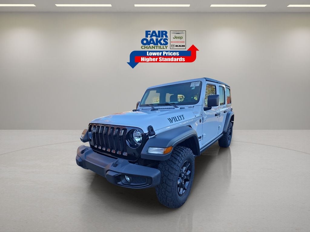 Certified 2022 Jeep Wrangler Unlimited Willys SUV