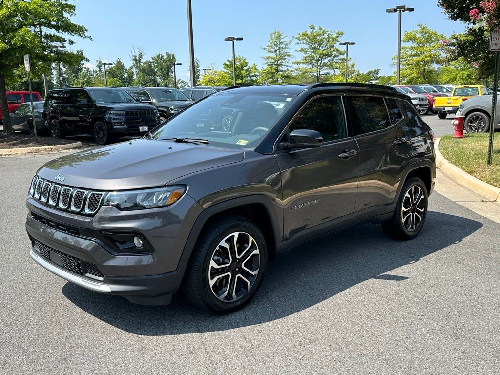 Used 2024 Jeep Compass Limited with VIN 3C4NJDCN9RT596307 for sale in Chantilly, VA