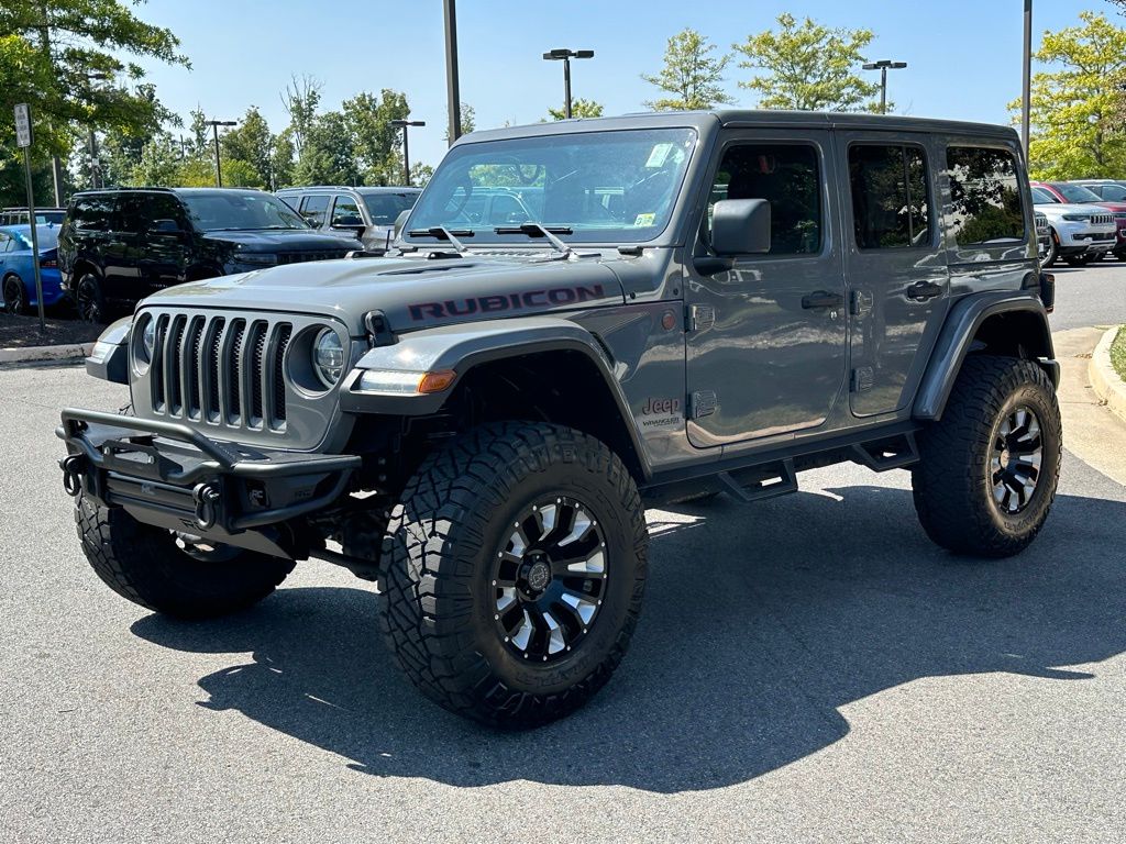 Used 2020 Jeep Wrangler Unlimited Rubicon with VIN 1C4HJXFG6LW118259 for sale in Chantilly, VA