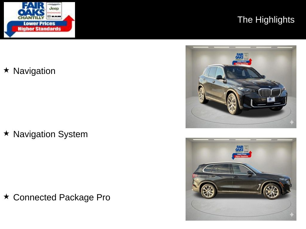 Used 2025 BMW X5 50e with VIN 5UX43EU09S9Y37424 for sale in Chantilly, VA