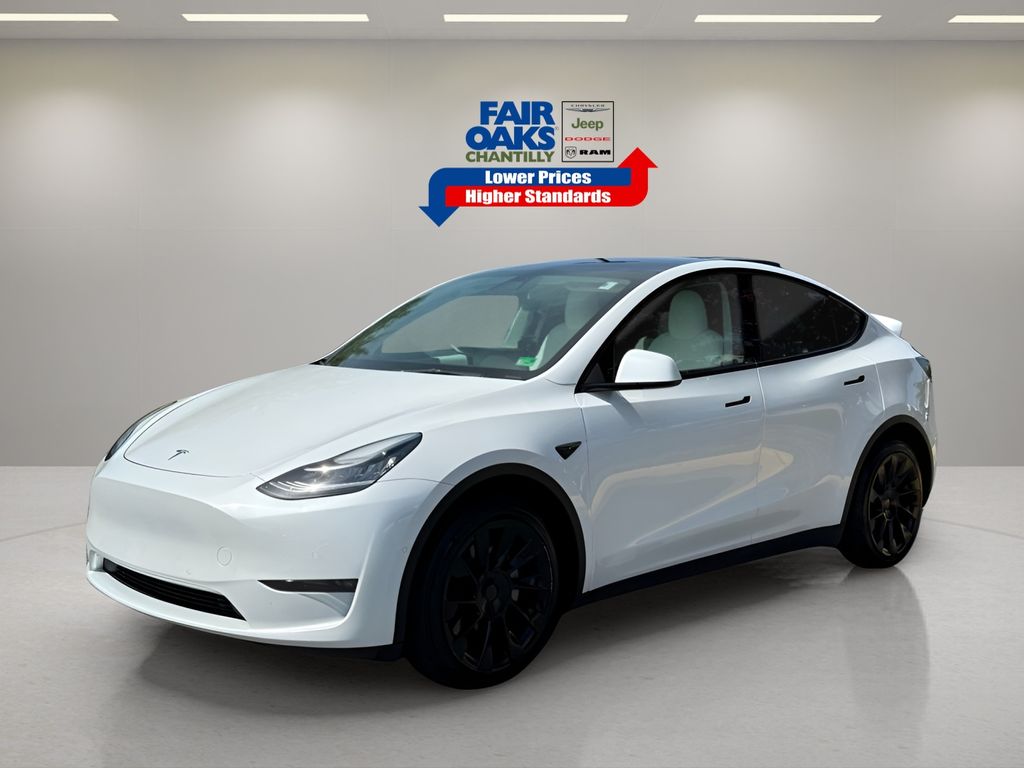 Used 2022 Tesla Model Y Long Range with VIN 7SAYGDEE6NF394223 for sale in Northfield, Minnesota