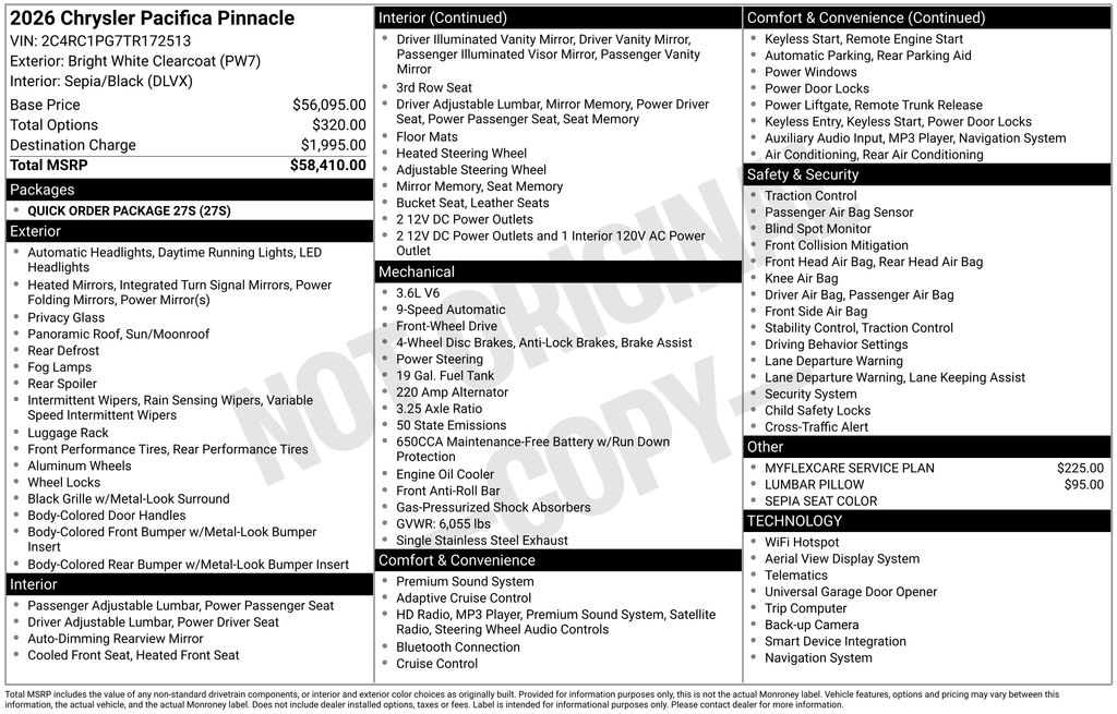 2026 Chrysler Pacifica Pinnacle - Photo 3