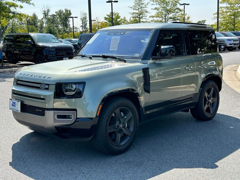 Used 2022 Land Rover Defender X-Dynamic SE with VIN SALE26RU8N2082539 for sale in Chantilly, VA