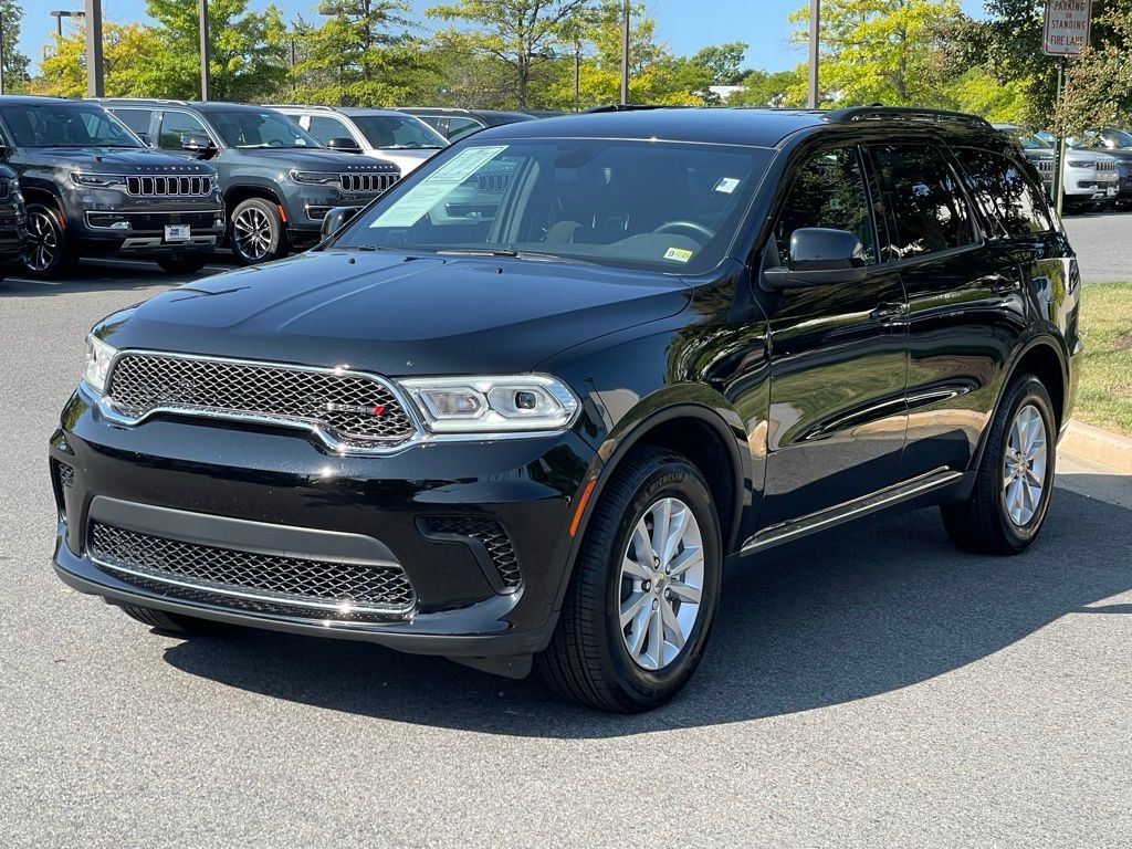 Certified 2023 Dodge Durango SXT with VIN 1C4RDJAG4PC670141 for sale in Chantilly, VA