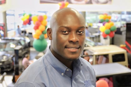 Staff member Sony Pierre from 605007afa5f1