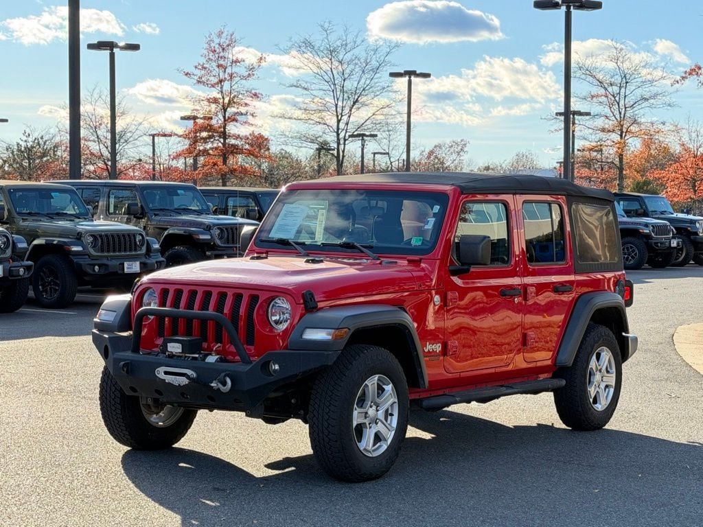 Certified 2019 Jeep Wrangler Unlimited Sport S SUV