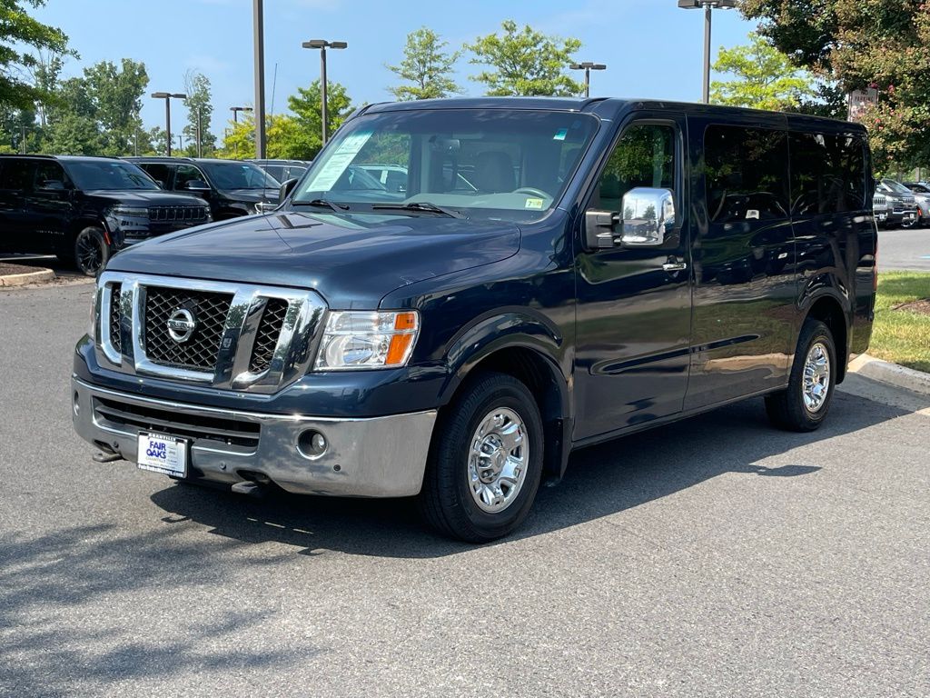 Used 2015 Nissan NV Passenger SL with VIN 5BZAF0AA5FN850051 for sale in Chantilly, VA