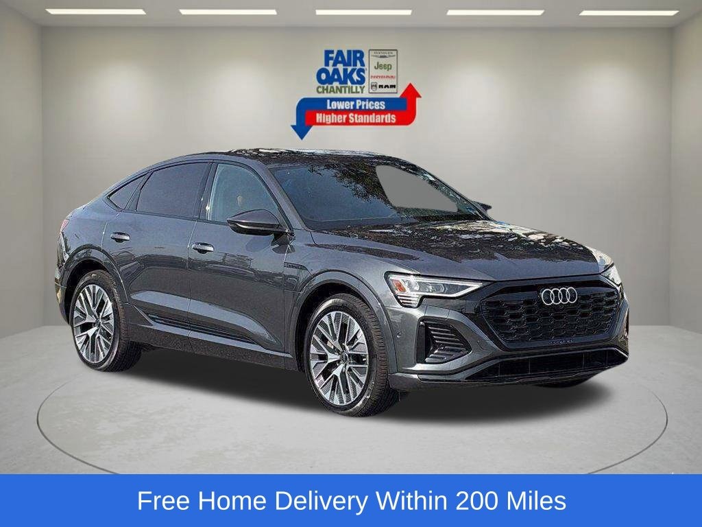 Used 2024 Audi Q8 Sportback e-tron Premium Plus with VIN WA1CABGE4RB060544 for sale in Chantilly, VA