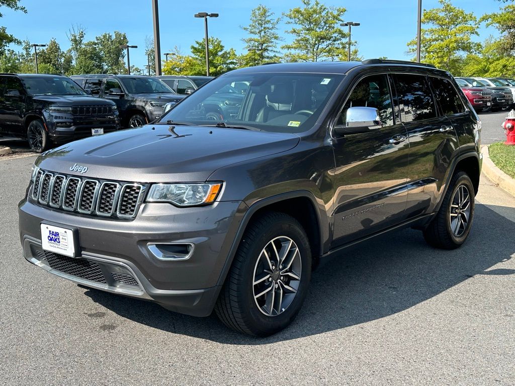 Used 2019 Jeep Grand Cherokee Limited with VIN 1C4RJFBG4KC578539 for sale in Chantilly, VA