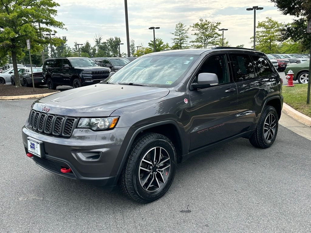 Certified 2021 Jeep Grand Cherokee Trailhawk with VIN 1C4RJFLT9MC508971 for sale in Chantilly, VA