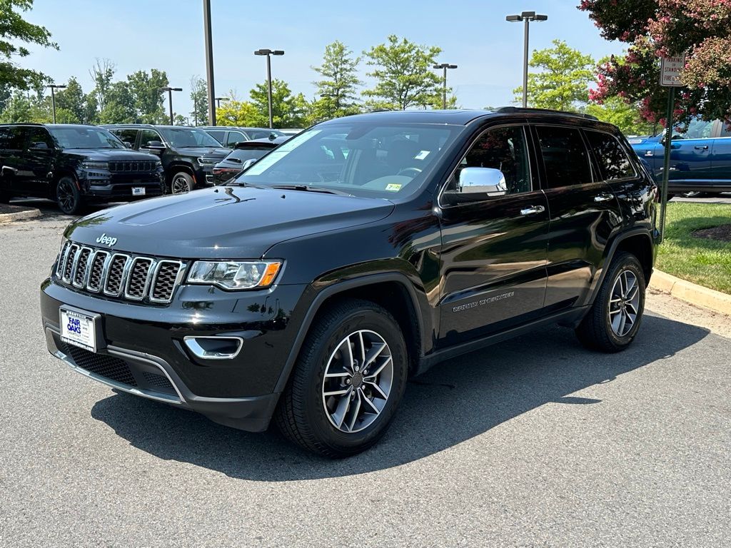 Certified 2021 Jeep Grand Cherokee Limited with VIN 1C4RJFBG0MC649688 for sale in Chantilly, VA