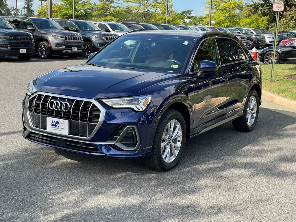 Used 2021 Audi Q3 S Line Premium Plus with VIN WA1EECF3XM1065099 for sale in Chantilly, VA