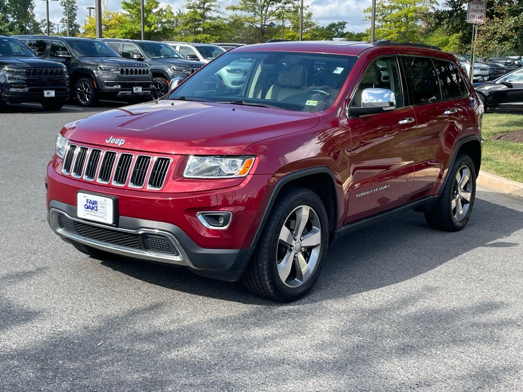 Certified 2015 Jeep Grand Cherokee Limited with VIN 1C4RJFBG5FC948693 for sale in Chantilly, VA