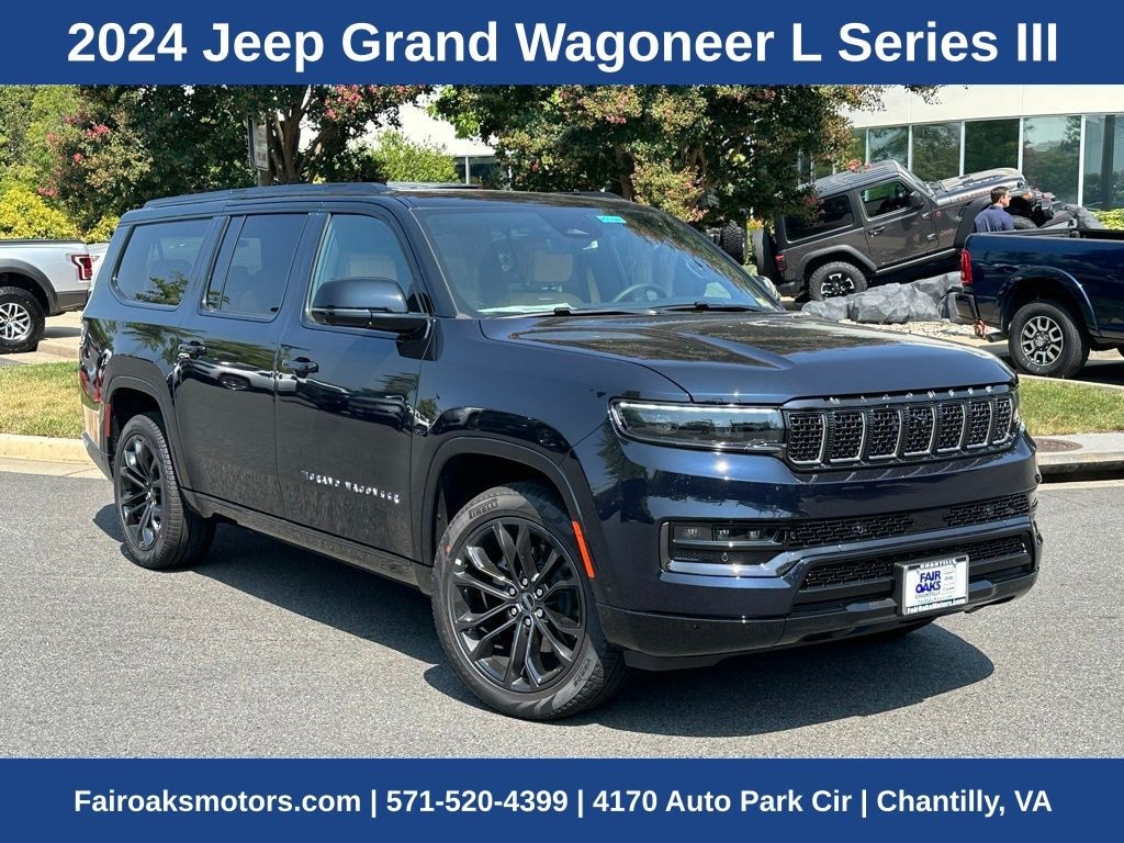 New 2024 Jeep Grand Wagoneer L L Series III Obsidian 4X4 For Sale in