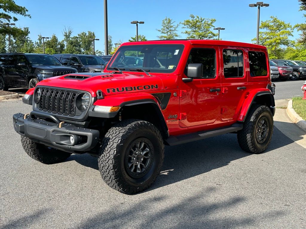 Certified 2021 Jeep Wrangler Unlimited Rubicon 392 with VIN 1C4JJXSJ5MW822201 for sale in Chantilly, VA