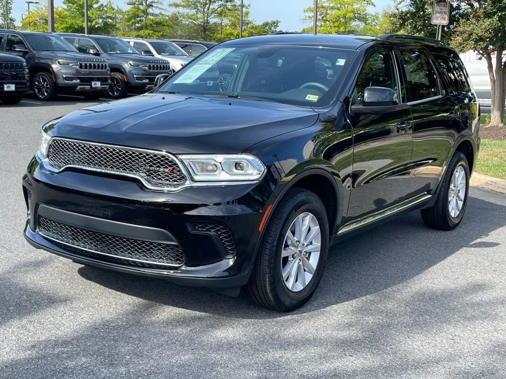 Certified 2023 Dodge Durango SXT with VIN 1C4RDJAG7PC615411 for sale in Chantilly, VA