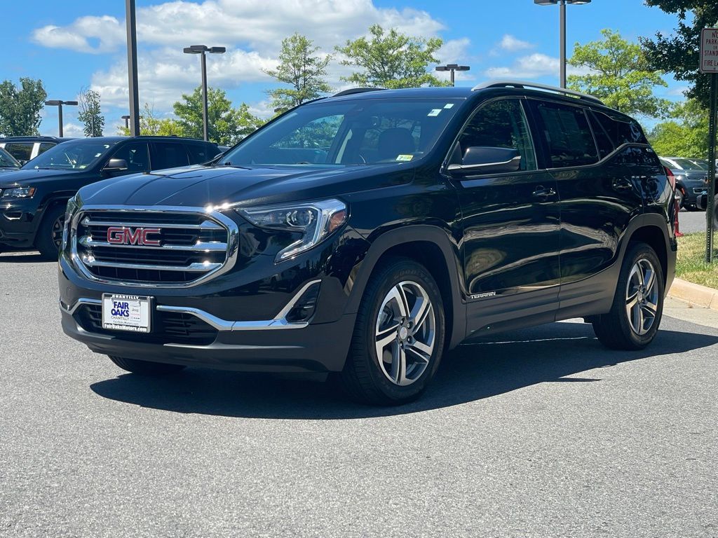 Used 2021 GMC Terrain SLT with VIN 3GKALVEV7ML305523 for sale in Chantilly, VA