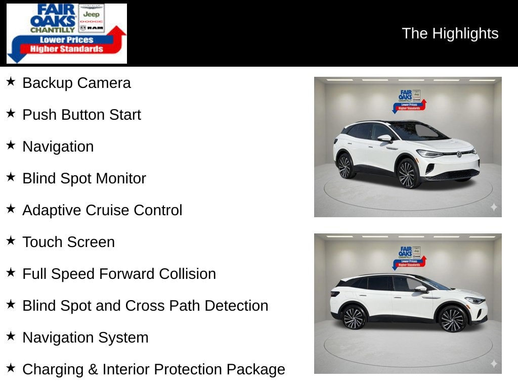 Used 2024 Volkswagen ID.4 S with VIN 1V25MPE82RC011299 for sale in Chantilly, VA