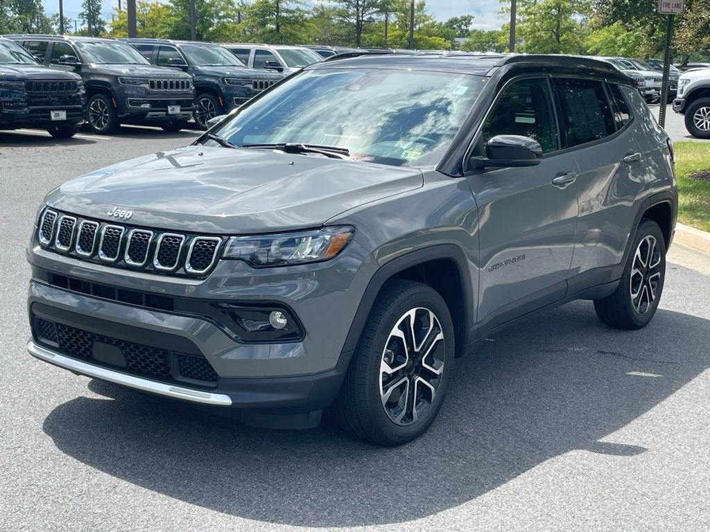 Certified 2024 Jeep Compass Limited with VIN 3C4NJDCNXRT596445 for sale in Chantilly, VA