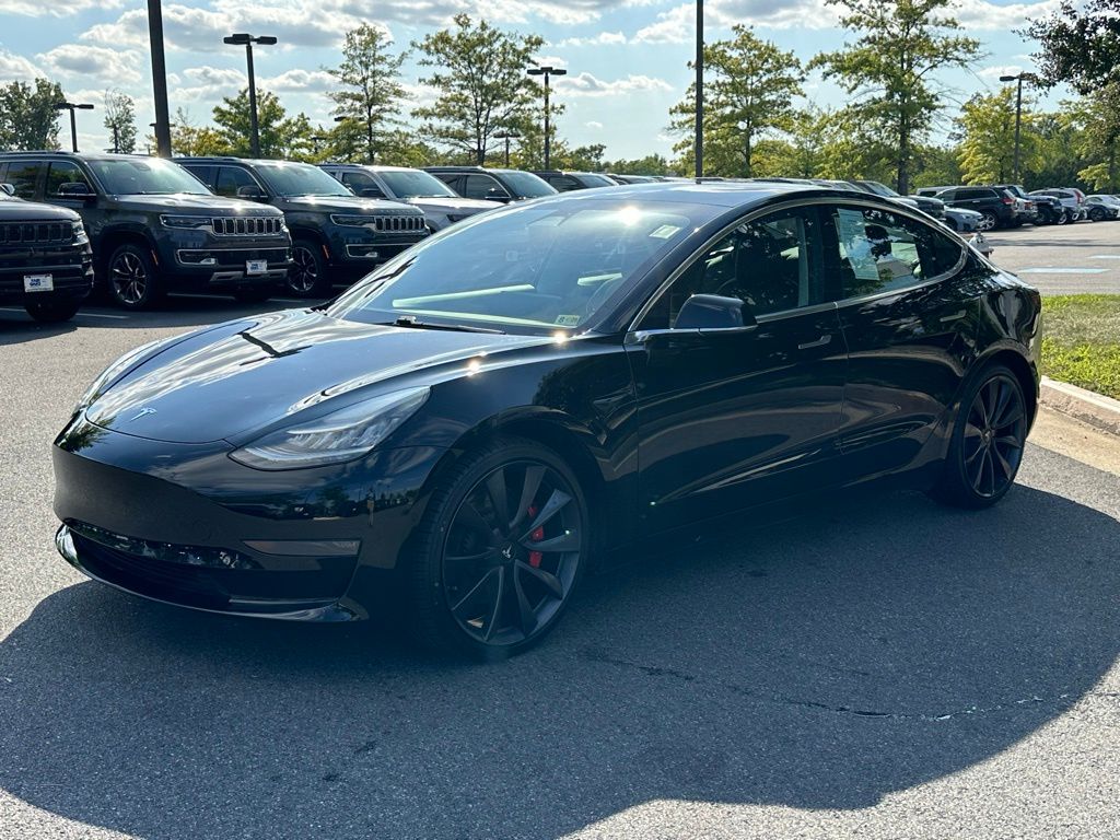 Used 2020 Tesla Model 3 Base with VIN 5YJ3E1EC9LF796194 for sale in Chantilly, VA