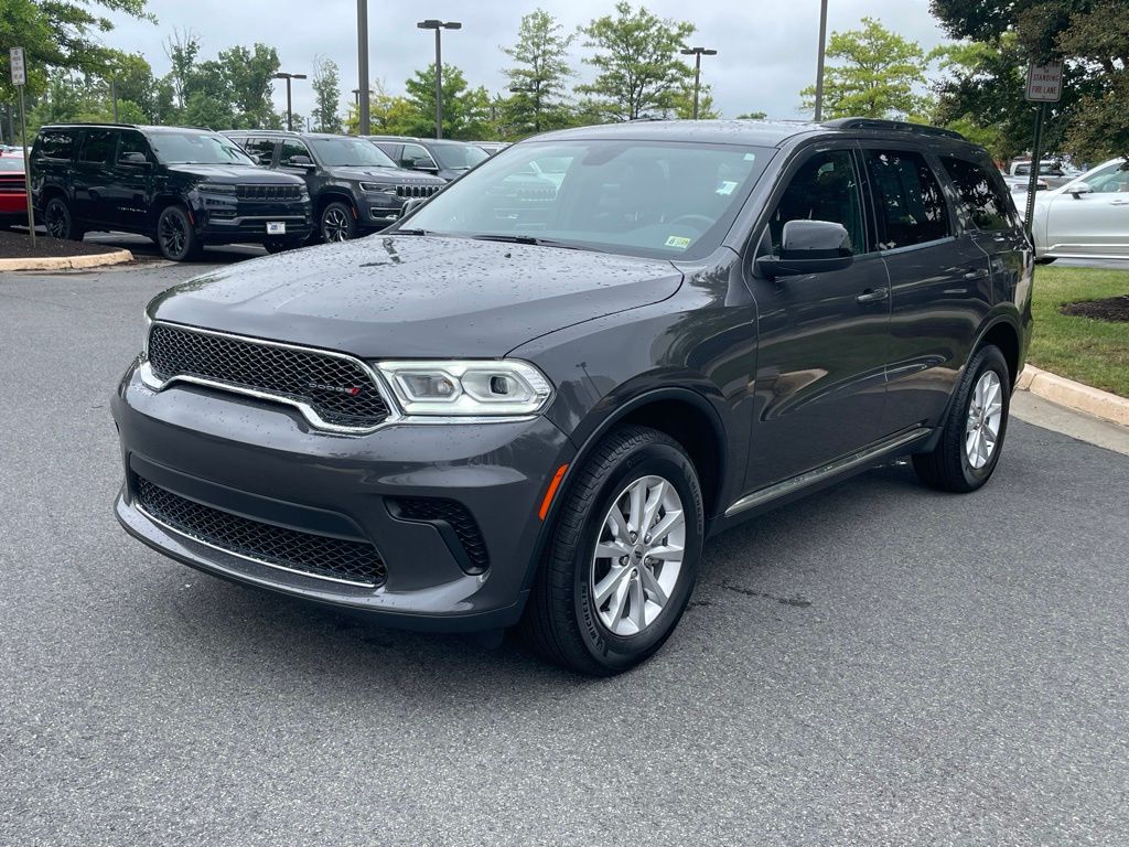 Certified 2023 Dodge Durango SXT with VIN 1C4RDJAG3PC652665 for sale in Chantilly, VA