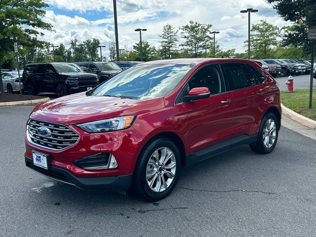 Used 2024 Ford Edge Titanium with VIN 2FMPK4K9XRBA37687 for sale in Chantilly, VA