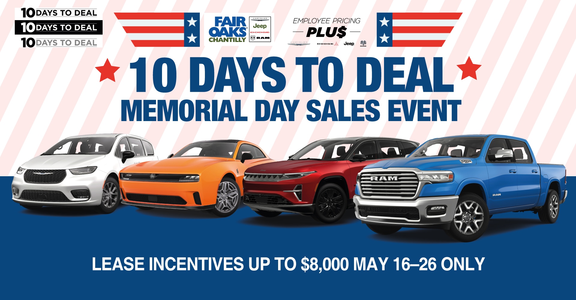 May 2025 Memorial Day Sales Event – Fair Oaks Motors