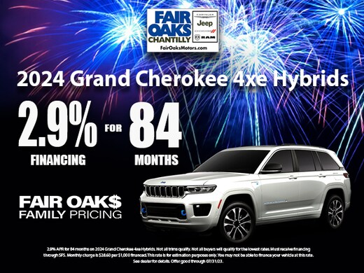2024 Grand Cherokee 4xe Hybrids