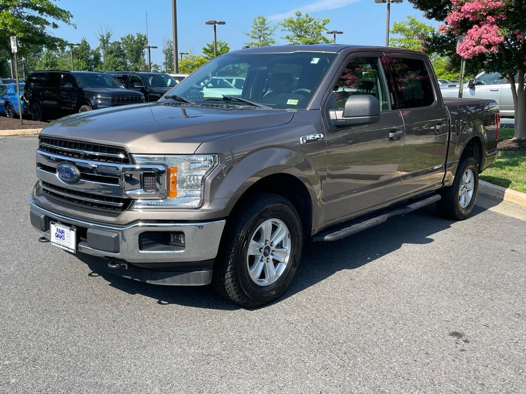 Used 2018 Ford F-150 XLT with VIN 1FTEW1EGXJFB30169 for sale in Chantilly, VA