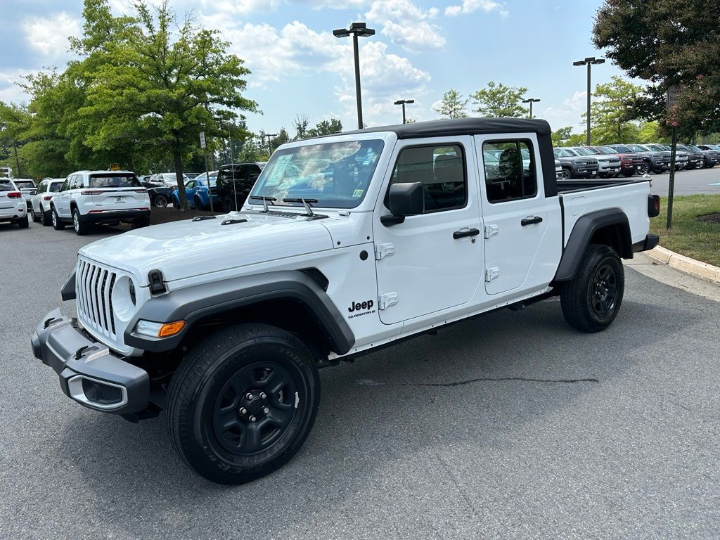 Certified 2023 Jeep Gladiator Sport with VIN 1C6HJTAG0PL563577 for sale in Chantilly, VA