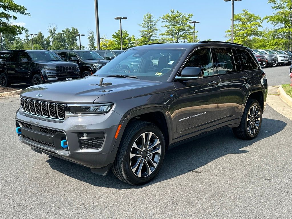 Certified 2023 Jeep Grand Cherokee Overland 4xe with VIN 1C4RJYD61P8891798 for sale in Chantilly, VA