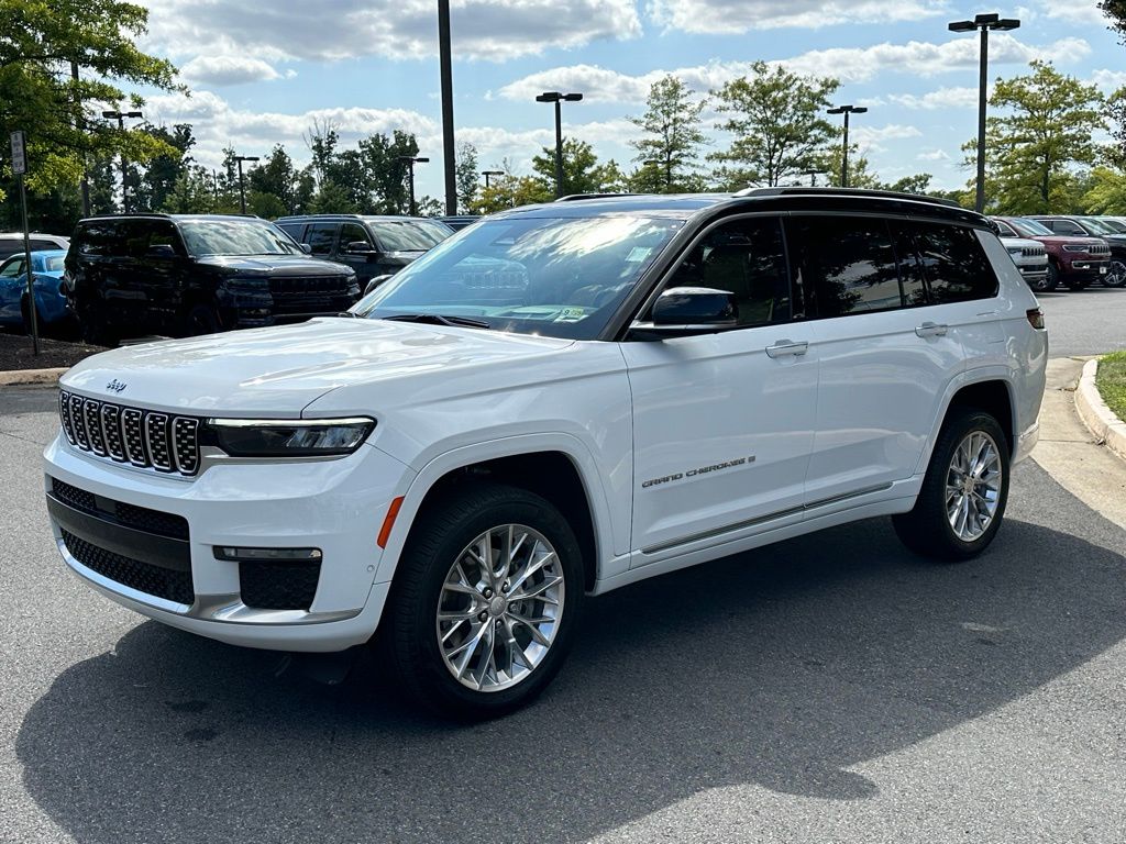 Used 2021 Jeep Grand Cherokee L Summit with VIN 1C4RJKEGXM8103875 for sale in Chantilly, VA